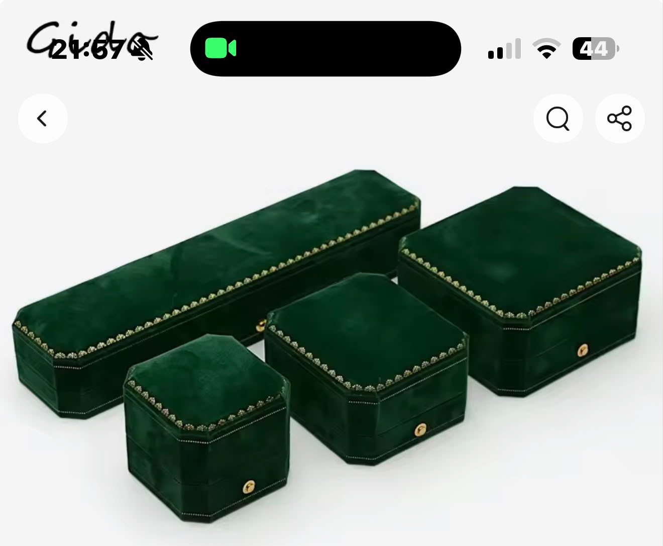 Embalagens verdes Sfarzo