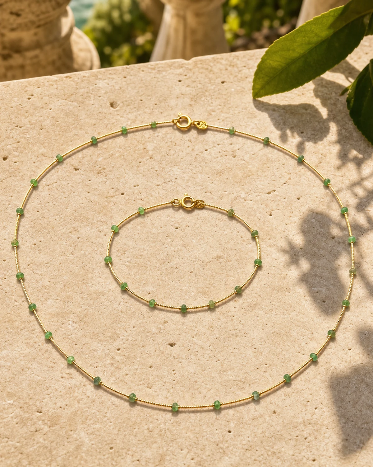 Conjunto Ravello em Ouro 18K com Esmeraldas Naturais